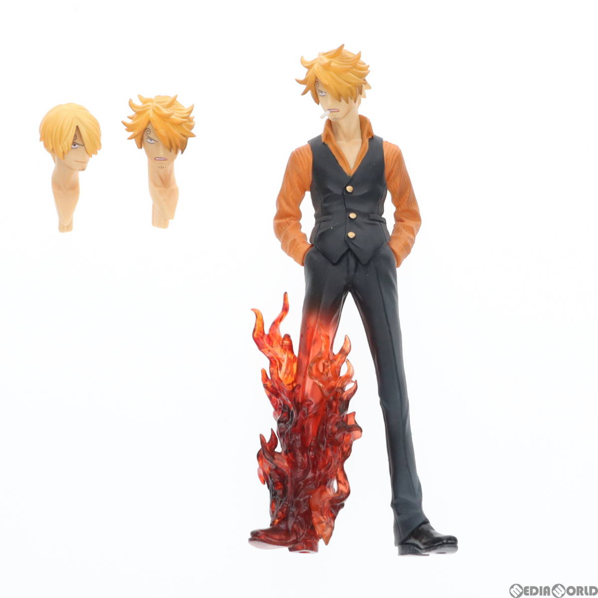 【中古】[FIG]フィギュアーツZERO サンジ -Battle Ver.- ONE PIECE(ワンピース) 完成品フィギュア バンダイ(61135651)_画像5