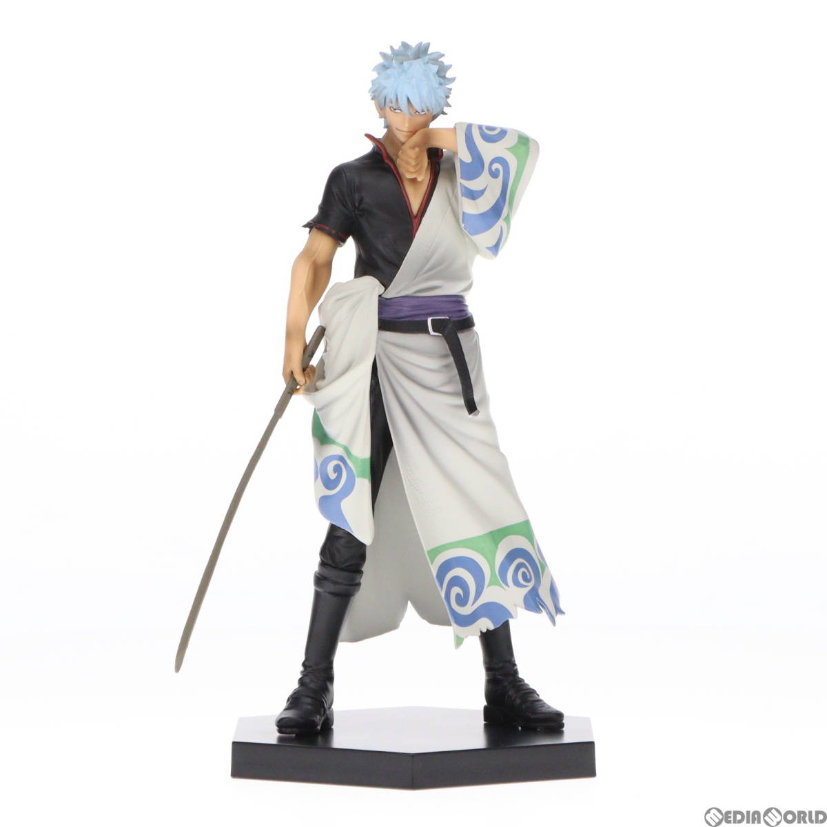 【中古】[FIG]坂田銀時(さかたぎんとき) 銀魂 DXFフィギュア～大江戸武鑑～白銀 プライズ(48577) バンプレスト(61723457)_画像1