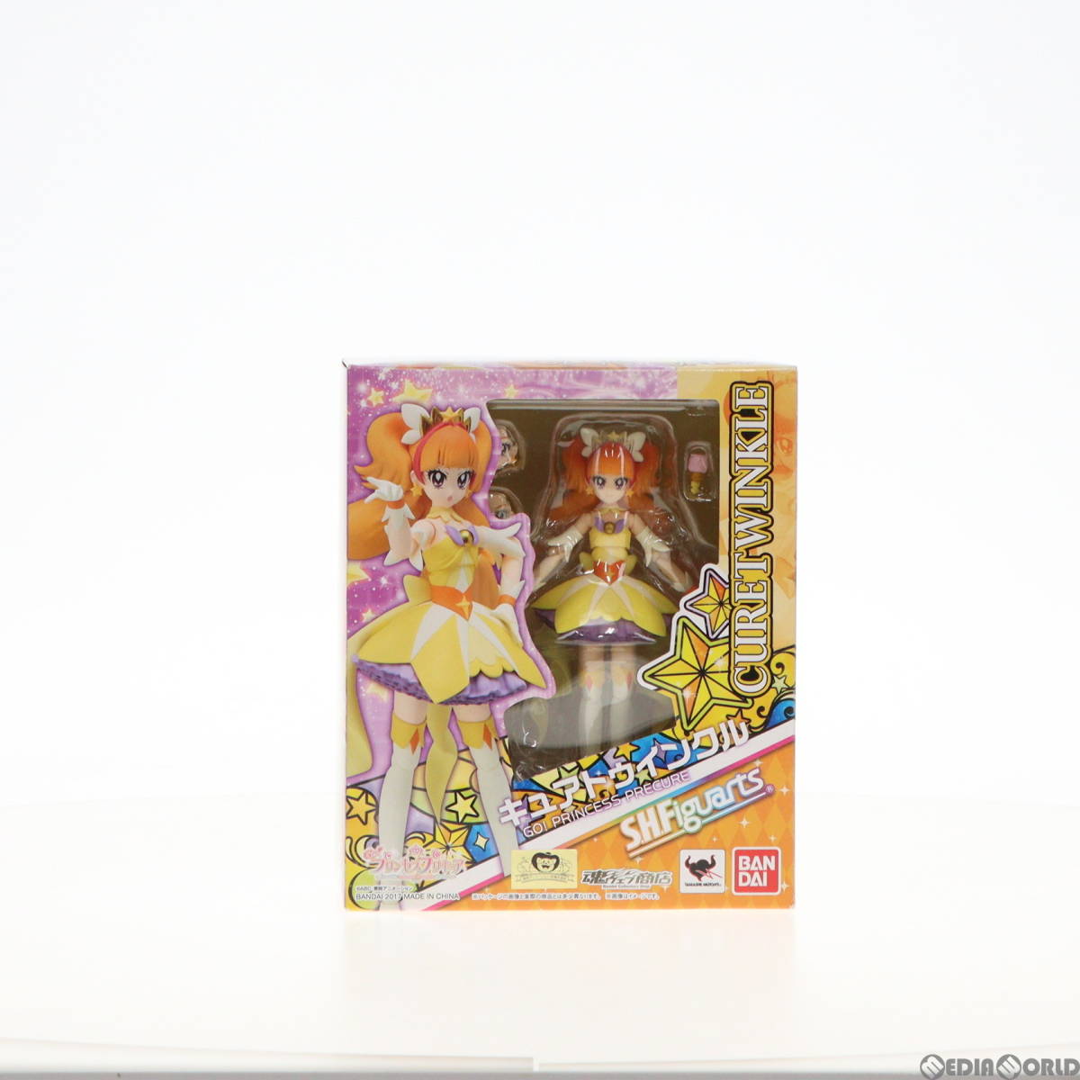 【中古】[FIG]魂ウェブ商店限定 S.H.Figuarts(フィギュアーツ) キュアトゥインクル Go!プリンセスプリキュア 完成品 可動フィギュア バンダ_画像1