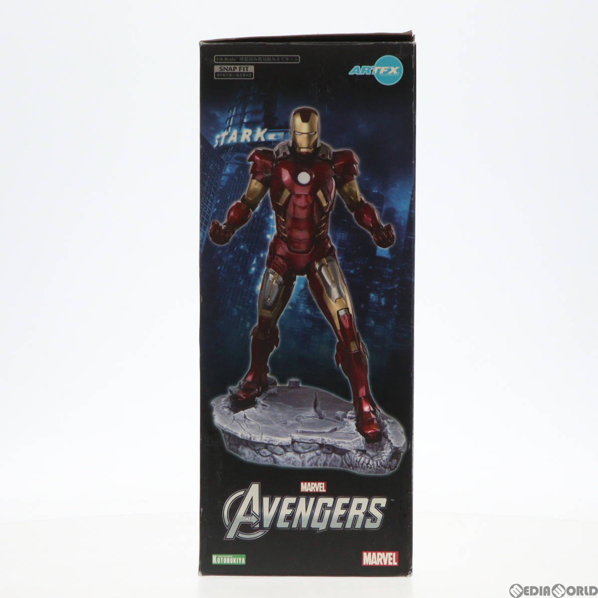 【中古】[FIG]ARTFX アイアンマン MARK VII アベンジャーズ 1/6 簡易組立キット フィギュア(MK128) コトブキヤ(61138173)_画像2