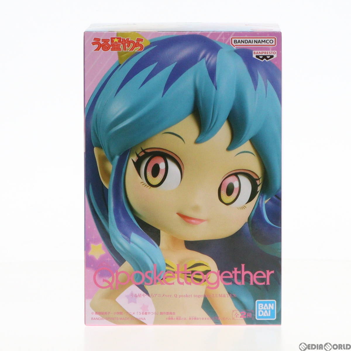 【中古】[FIG]ラム うる星やつら アニメver. Q posket together-LUM&TEN- フィギュア プライズ(2672891) バンプレスト(61723495)_画像1