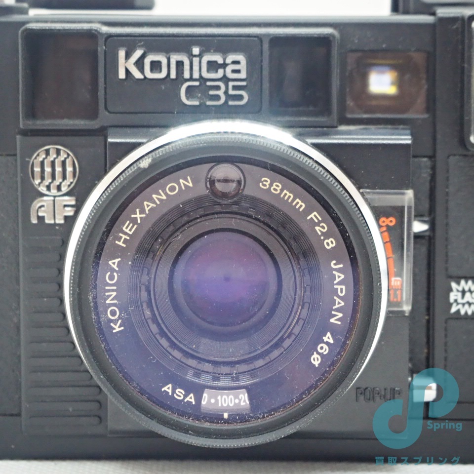 KONICA C35 AF フィルムカメラ コンパクトカメラ 電池式 レトロ 世界初オートフォーカス _画像2