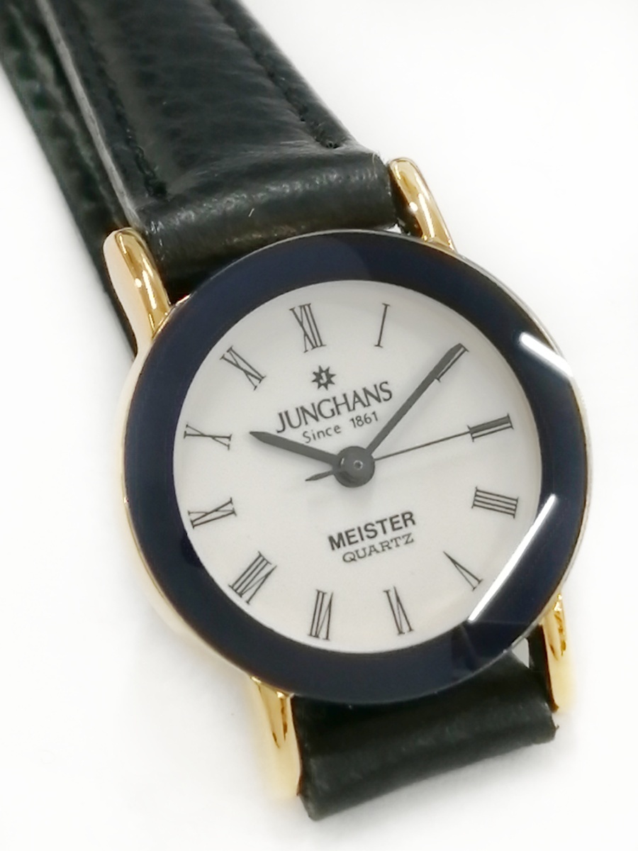 74 新品!!稼働中!!ゆうパケット発送対応!! JUNGHANS/ユンハンス MEISTER レディース 婦人用 クォーツ 腕時計 ウォッチの画像2