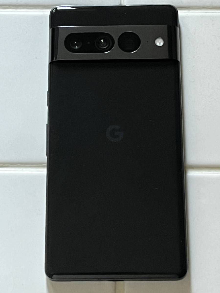 Pixel 7 Pro 128GB Obsidian■残債なし■純正箱、付属品付■SIMフリー■6.7インチ■中古美品■ピクセル7 プロ_画像1