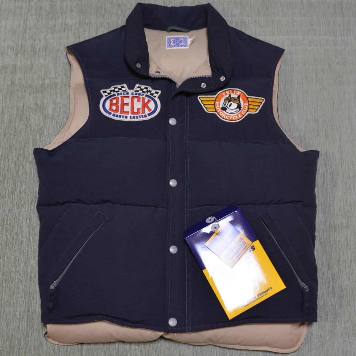 【トイズマッコイ】フィリックス ダウンベスト BECK DOWN VEST 「FELIX THE CAT」TMJ1239 TOYS McCOY 送料無料_画像2