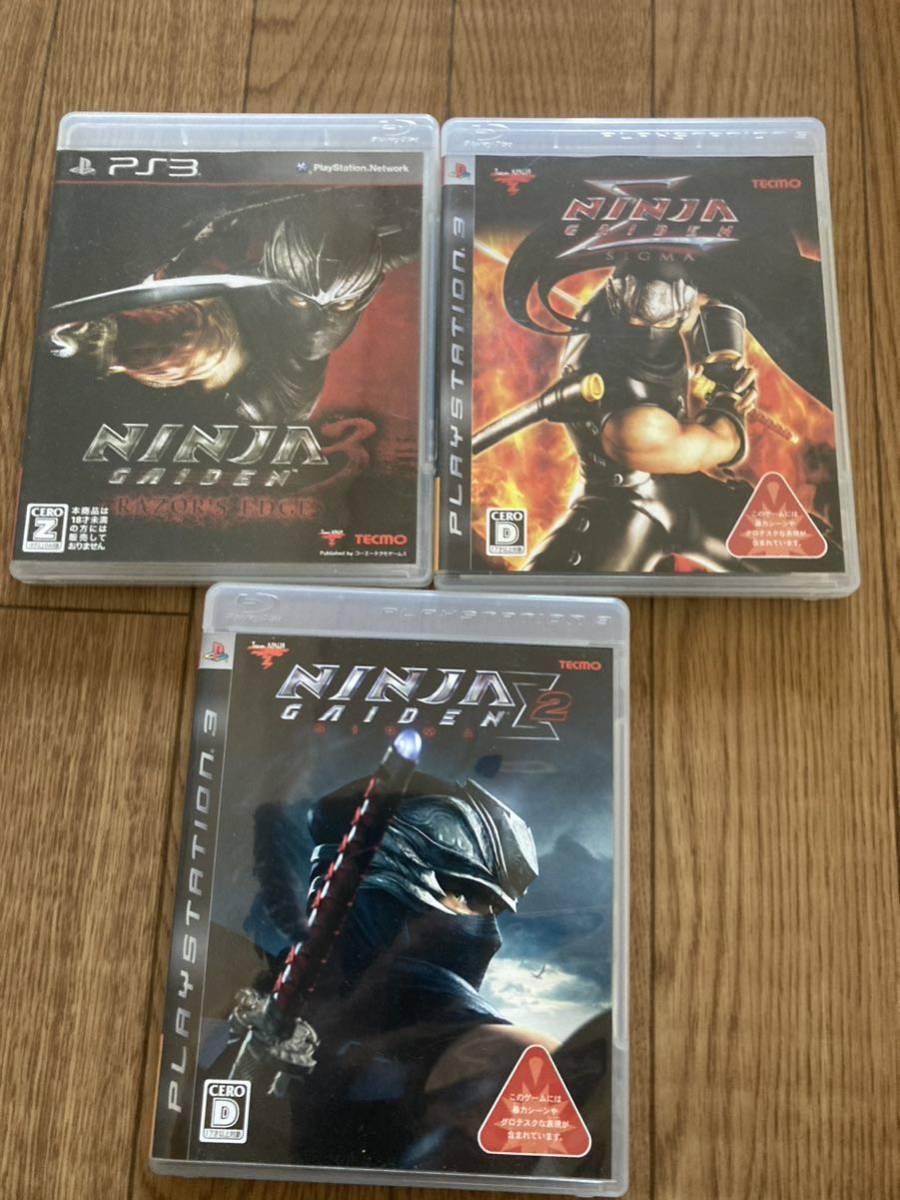 PS3 NINJA GAIDEN 3 Razor's Edge 3本セット ニンジャガイデン PS3 NINJA GAIDEN 3 Razor's Edge 3本セット ニンジャガイデン