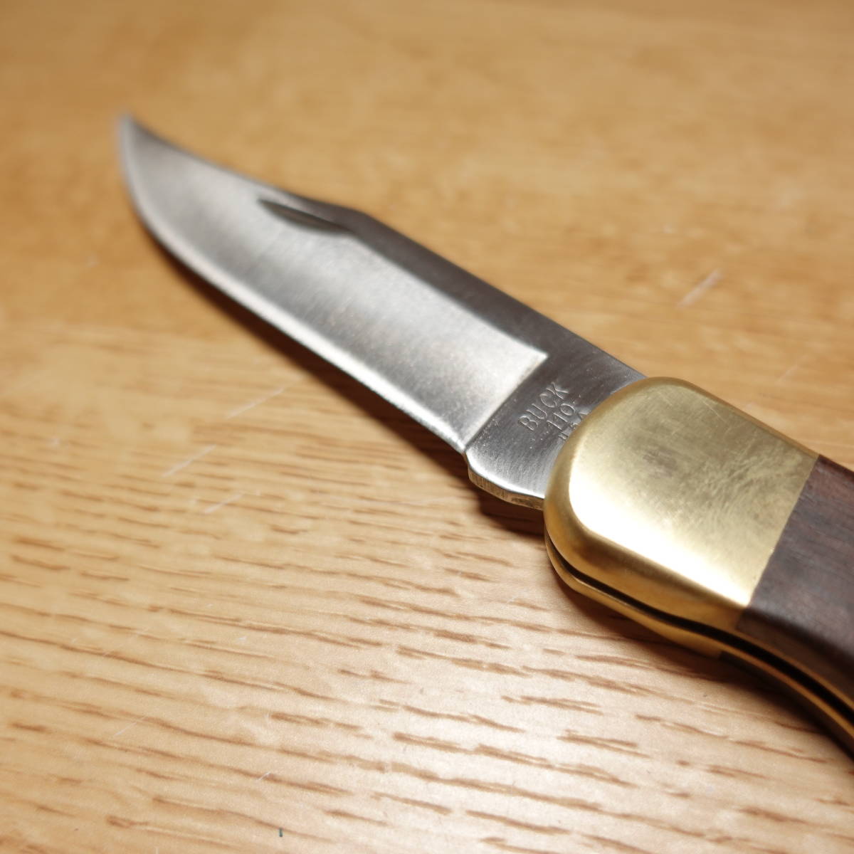 人気便利グッズ BUCK 110 フォールディングナイフ 折りたたみナイフ 希少 レア その他