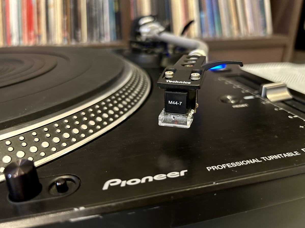 Pioneer パイオニア レコードプレーヤー ターンテーブル PLX-1000 2014年製 元箱/説明書/針/ 付属品付_画像4