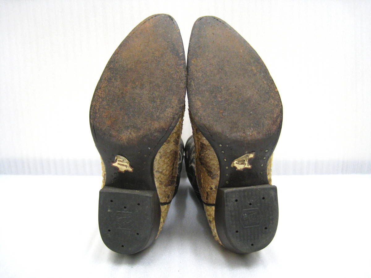 Tony Lama* Tony Lama . кожа ковбойские сапоги Sune -kkau Boy ботинки мужской размер 7-1/2
