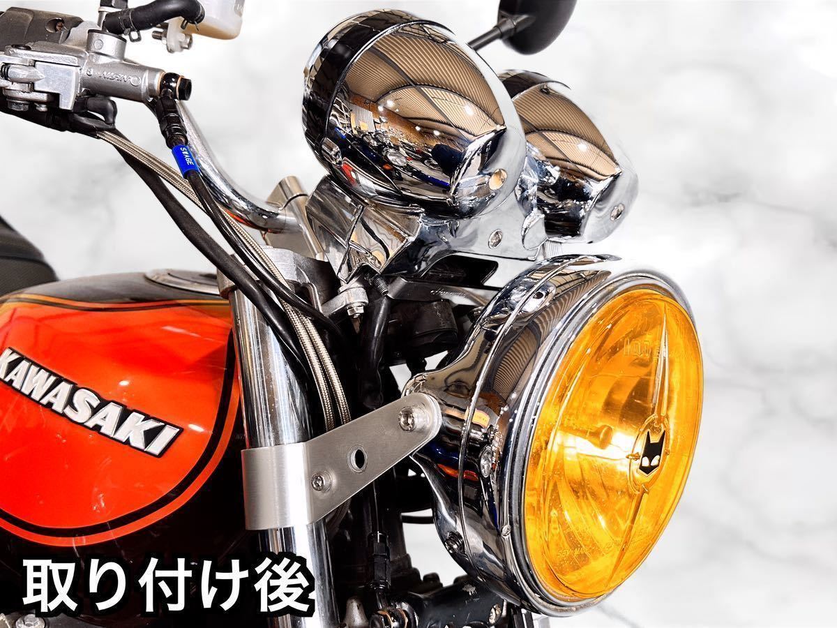 Hanasho メーターアップステー ゼファーχ ZRX400II バリオス2 全年式 Z1 Z2スタイル Z750GP 21_画像3