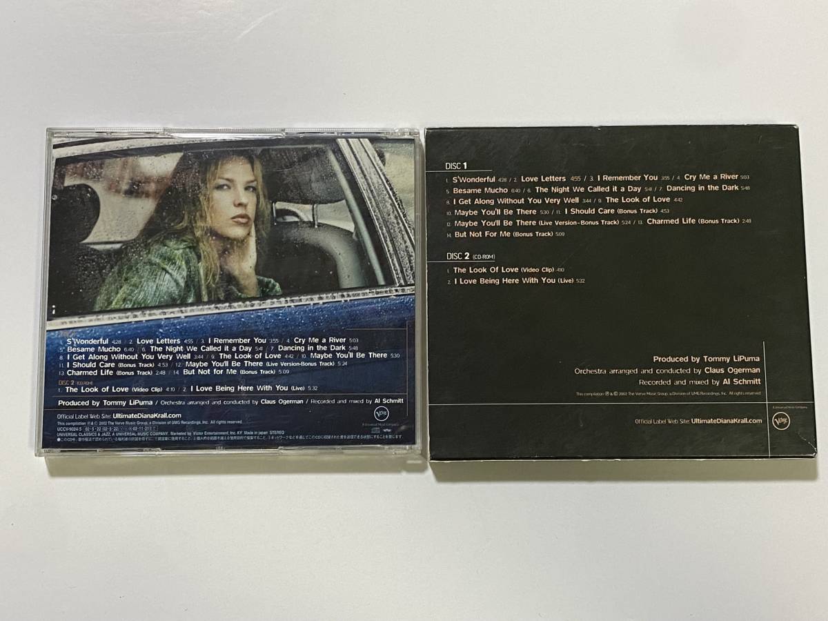 CH-14 Diana Krall THE LOOK OF LOVE LMITED EDITION CD Diana cooler ru sleeve case attaching / Jazz 
