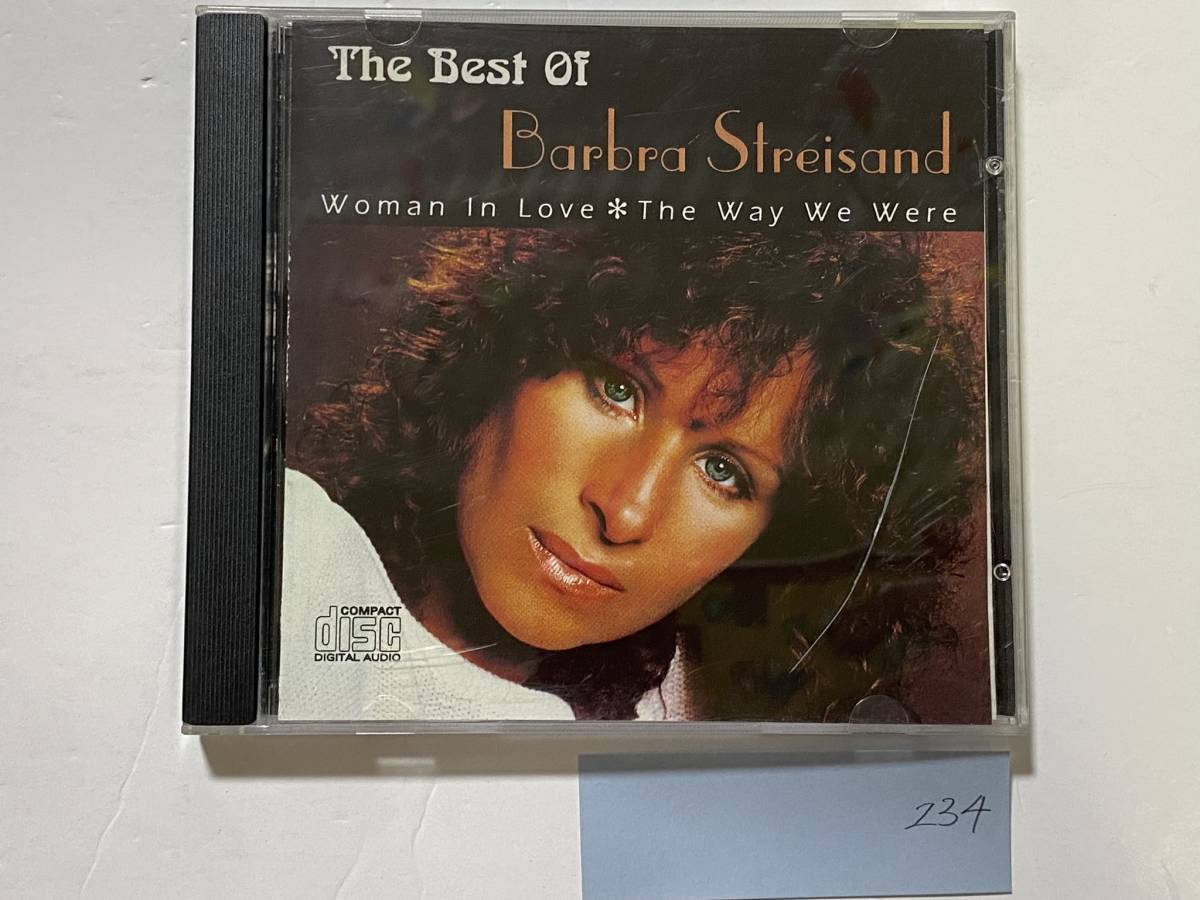 CH-234 The Best of Barbra Streisand CD バーブラ ストライサンド Woman In Love The Way We Were/洋楽の画像1