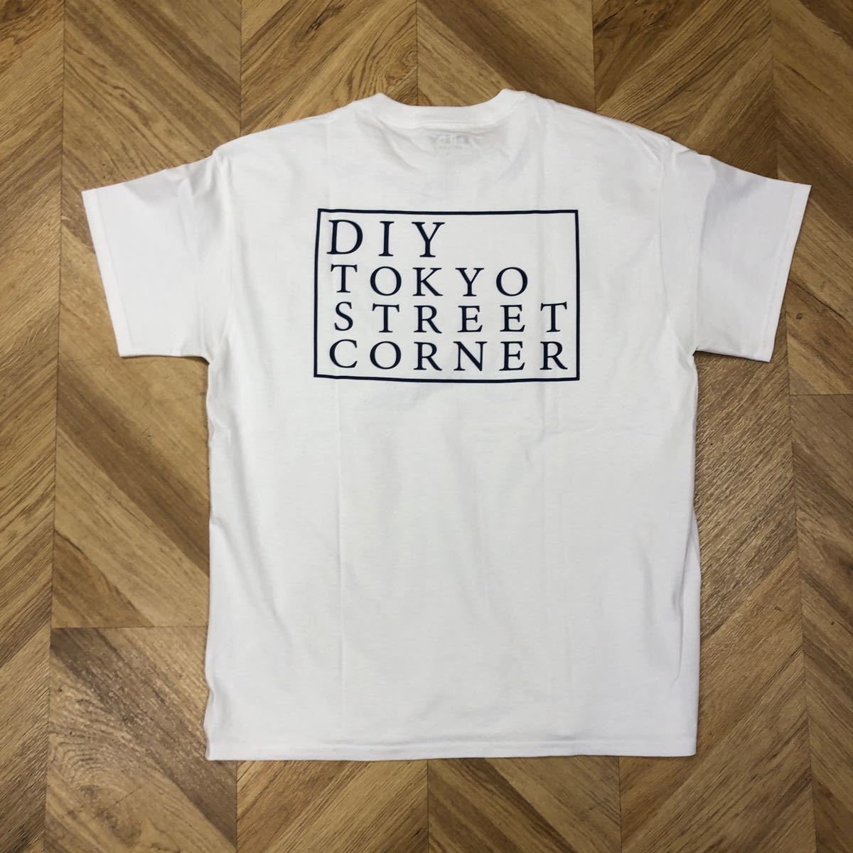 DIYのTシャツ・ホワイト・L①_画像2