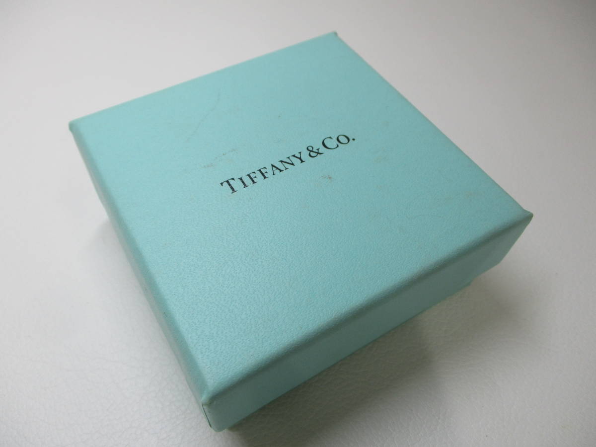 231294-004 TIFFANY&Co. ティファニー ナローリング シルバー 925刻印 24号 箱付 重量約9.0g_画像8