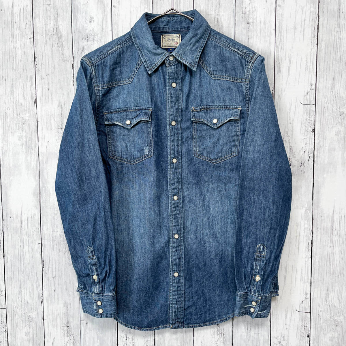 ラルフローレン Ralph Lauren デニムシャツ ウエスタンシャツ ラルフローレン Ralph Lauren デニムシャツ ウエスタンシャツ