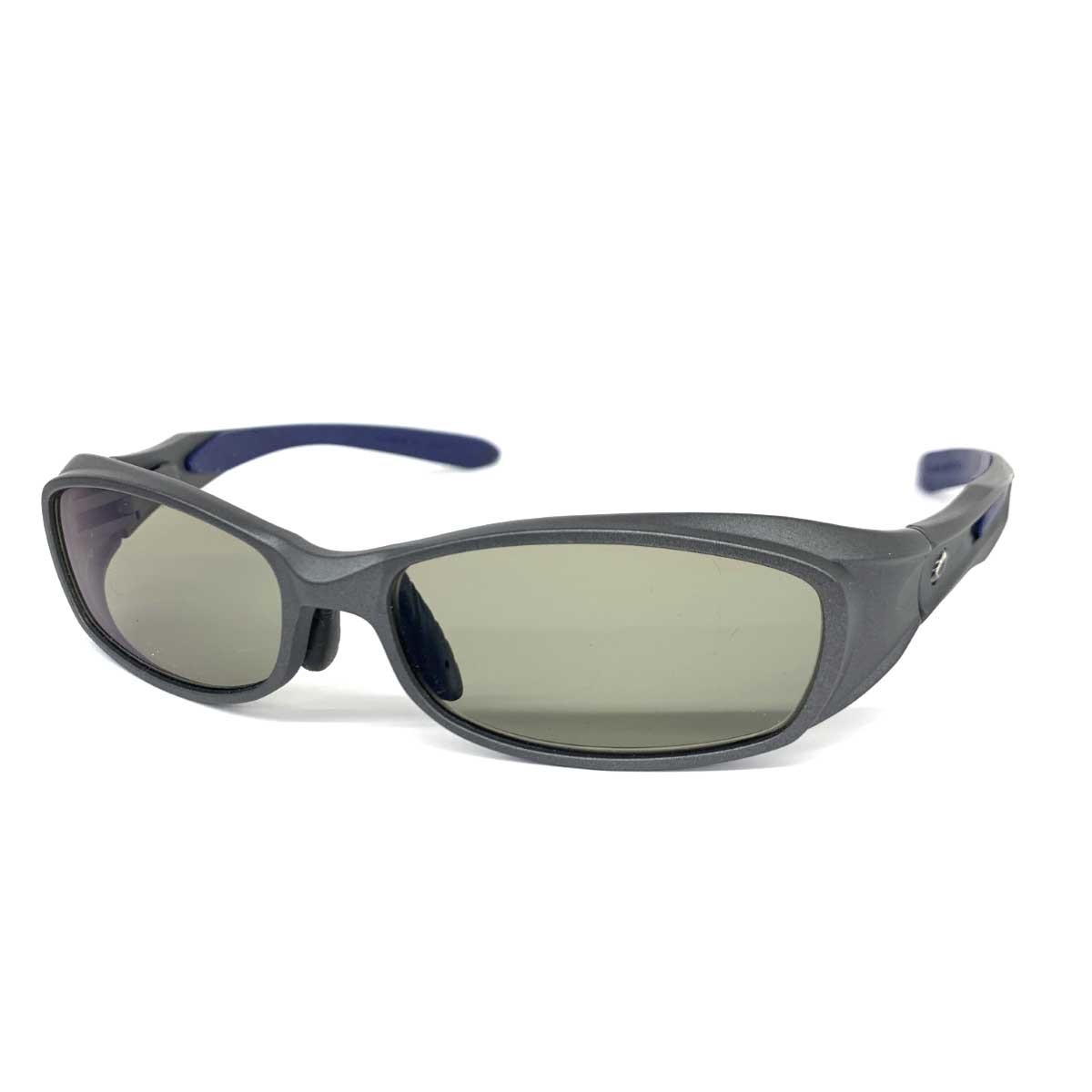 良好◆ZEAL OPTICS ジールオプティクス CAVARO カヴァロ サングラス◆ グレー メンズ 日本製 sunglasses 服飾小物
