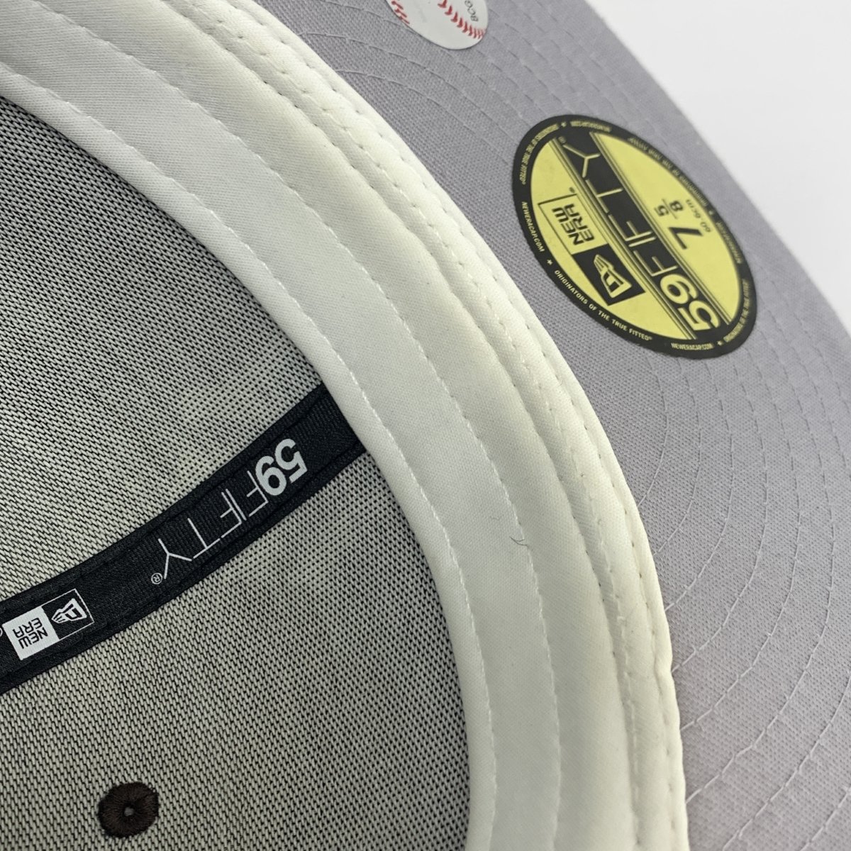 良好◆NEW ERA ニューエラ×ヤンキース 75thワールドシリーズ キャップ ◆ ブラウン 59fifty メンズ 帽子 ハット hat 服飾小物_画像6