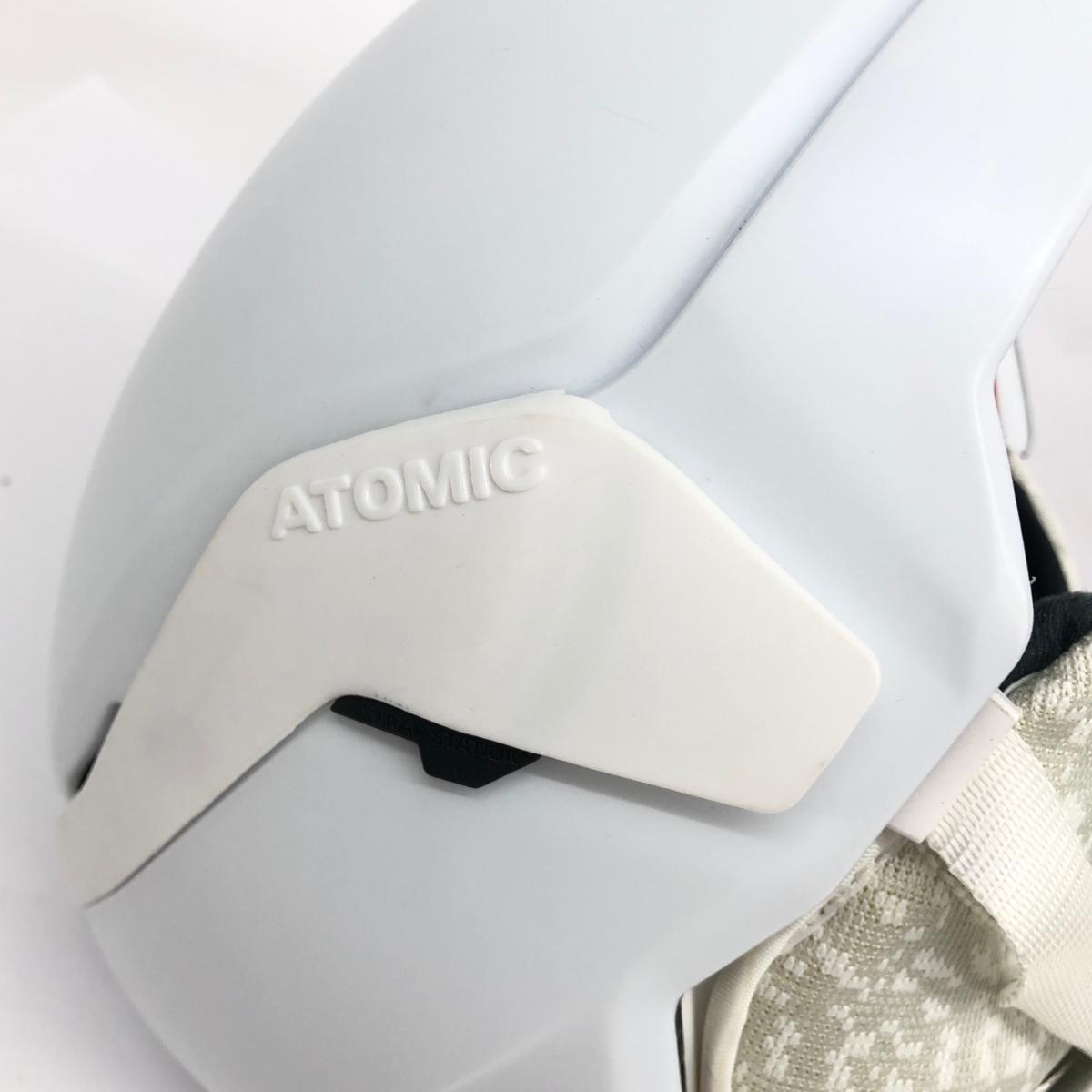 ◆ATOMIC アトミック ジュニア スキー ヘルメット S 51-55㎝◆ ホワイト キッズ 雑貨の画像4