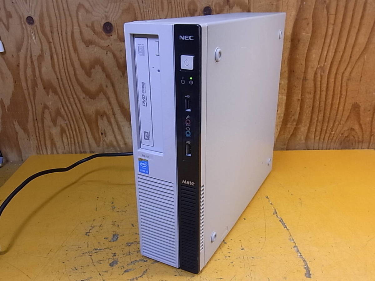 □Cb/198☆NEC☆デスクトップパソコン☆MK36LL-M☆PC-MK36LLZD1FSM☆Windows7☆Core i3-4160 3.60GHz☆メモリ4GB☆HDD 500GB☆動作OK