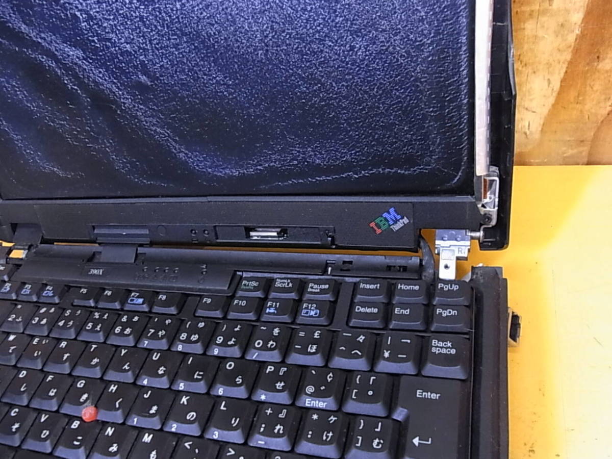 *Cb/223*IBM*12.1 type laptop *ThinkPad 390X*Type 2626*Celeron* memory /HDD/OS none * operation unknown * Junk 