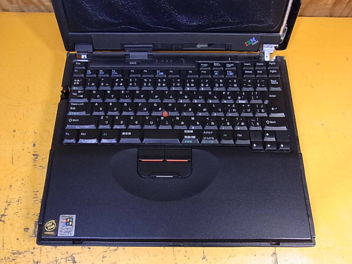 *Cb/223*IBM*12.1 type laptop *ThinkPad 390X*Type 2626*Celeron* memory /HDD/OS none * operation unknown * Junk 