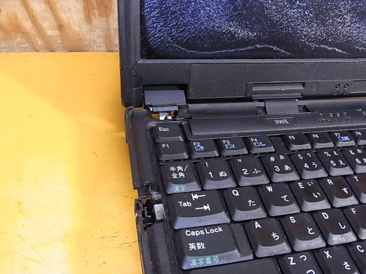 *Cb/223*IBM*12.1 type laptop *ThinkPad 390X*Type 2626*Celeron* memory /HDD/OS none * operation unknown * Junk 