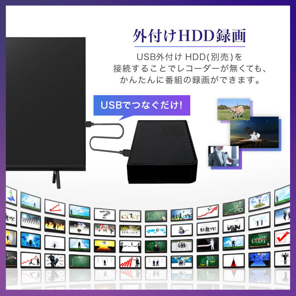 テレビ 32型 Googleテレビ 32インチ グーグルテレビ 32V 地上・BS・110度CSデジタル_画像6