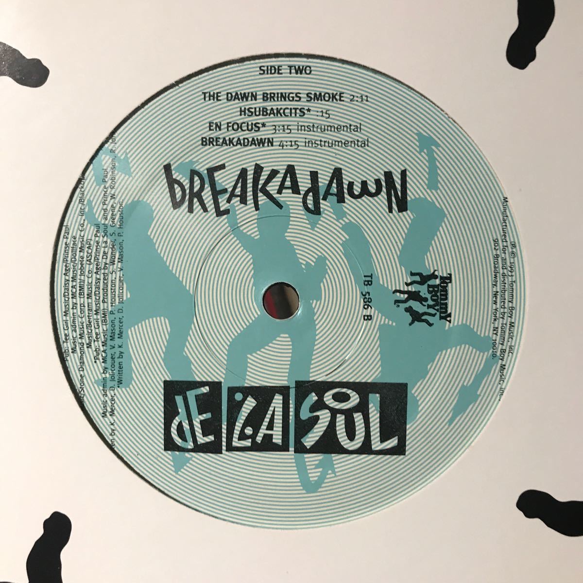 De La Soul / bREAKAdAwN US盤 SRC刻印_画像3