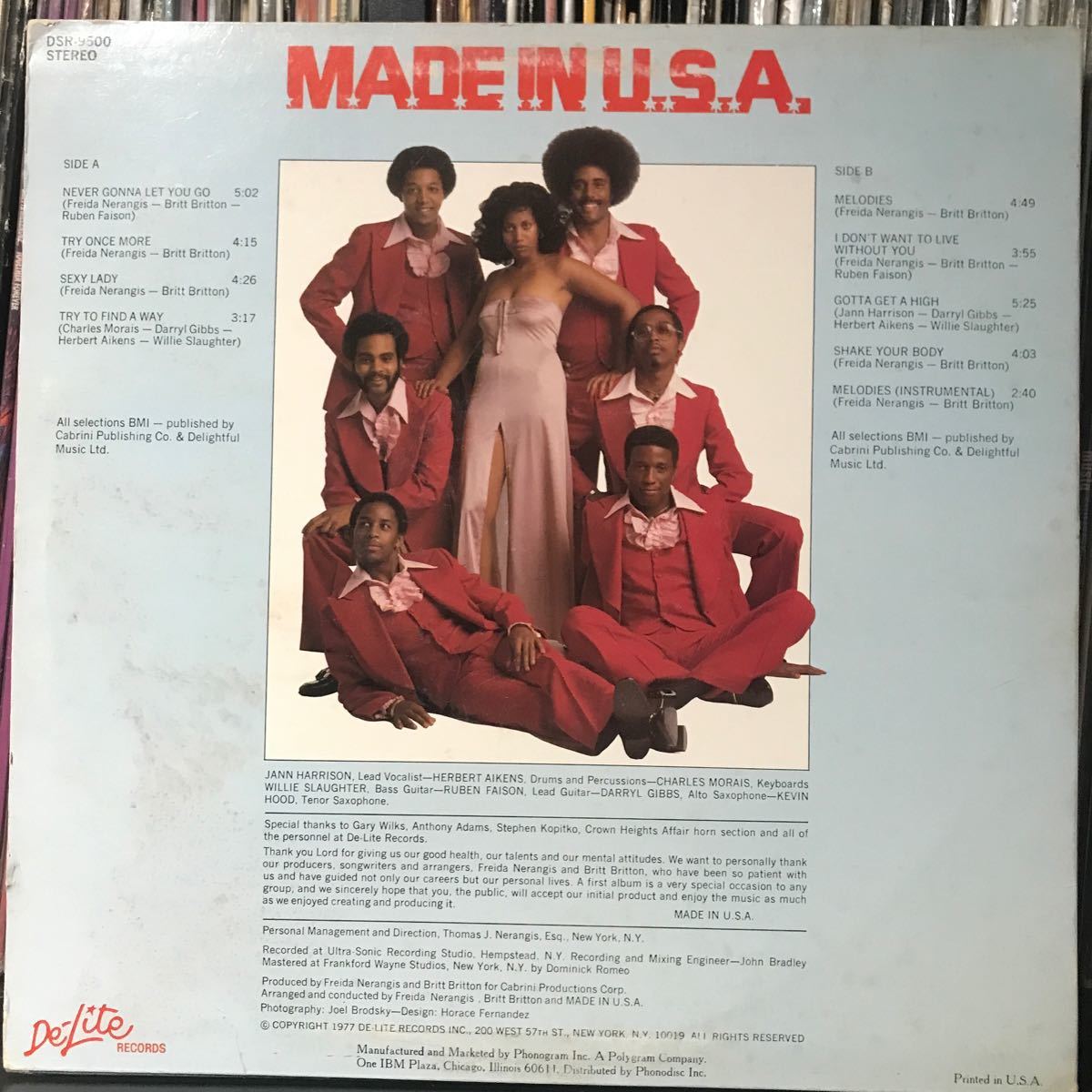 Made In U.S.A. / Same USオリジナル盤 LP_画像2