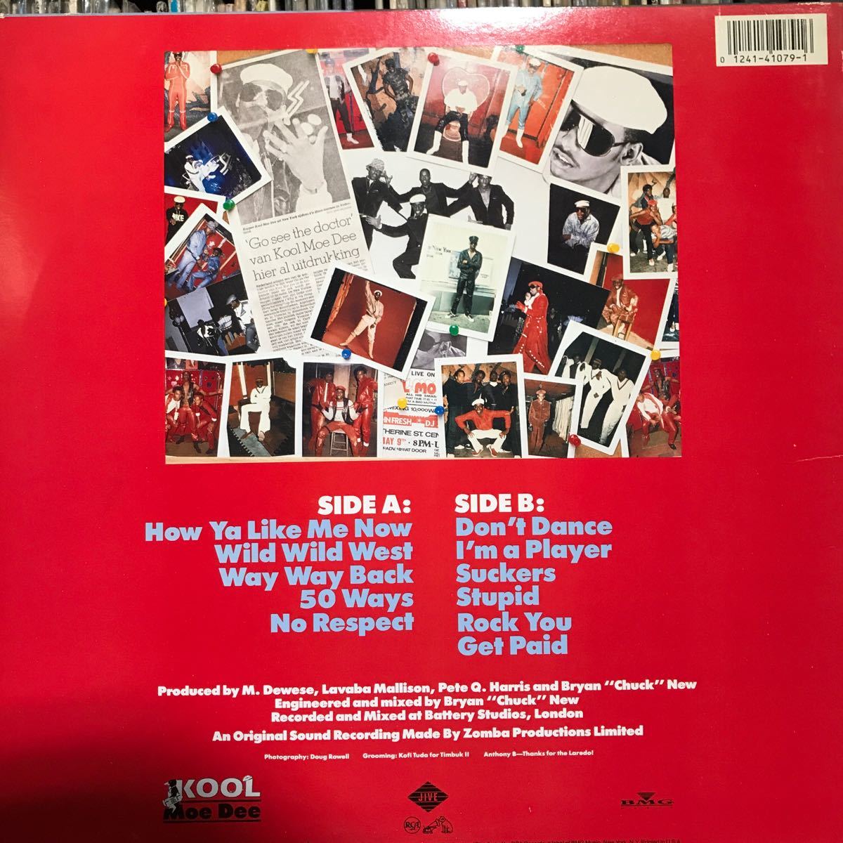 Kool Moe Dee / How Ya Like Me Now USオリジナル盤 LP_画像2