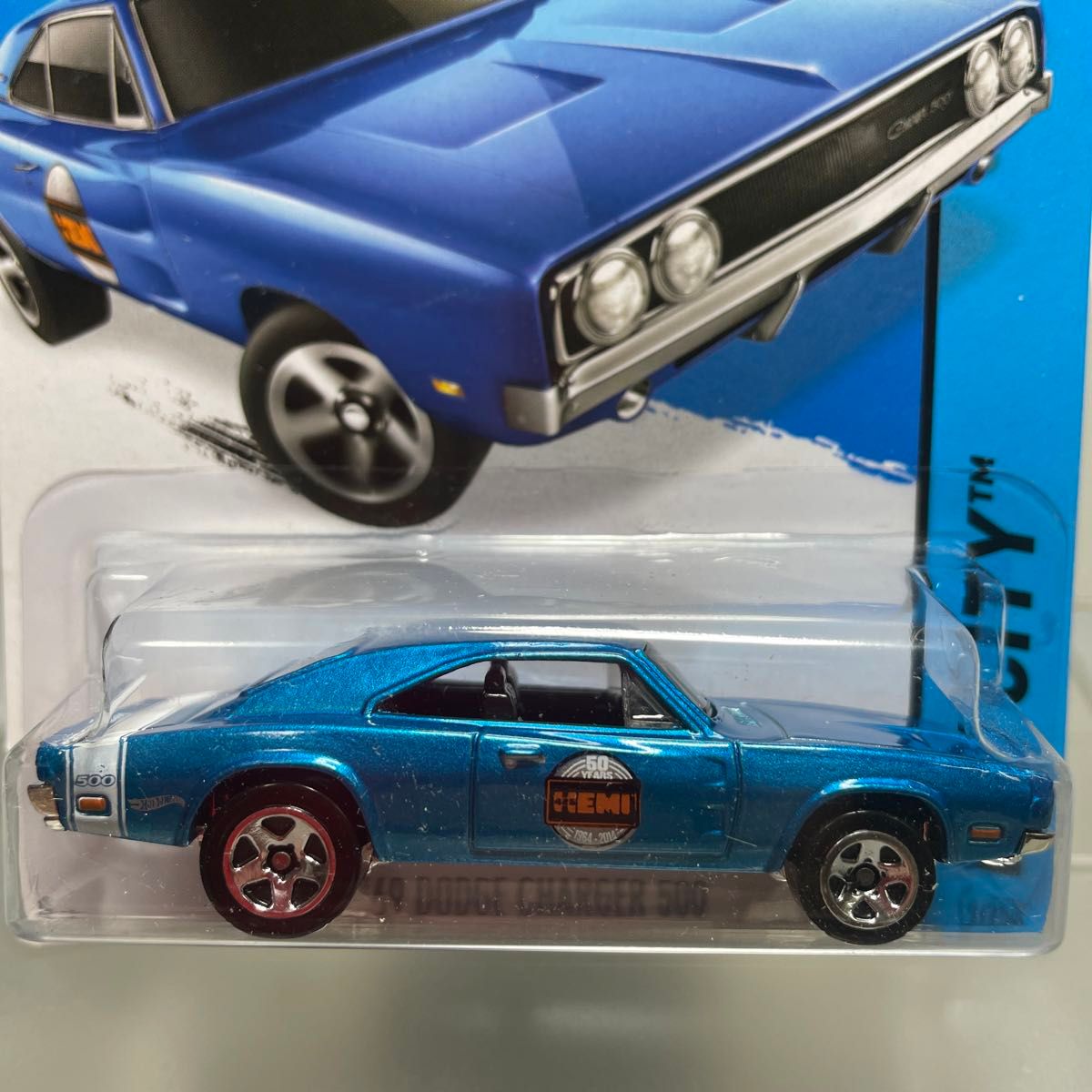 ホットウィール ‘69 DODGE CHARGER 500 ダッジ チャージャー 50周年