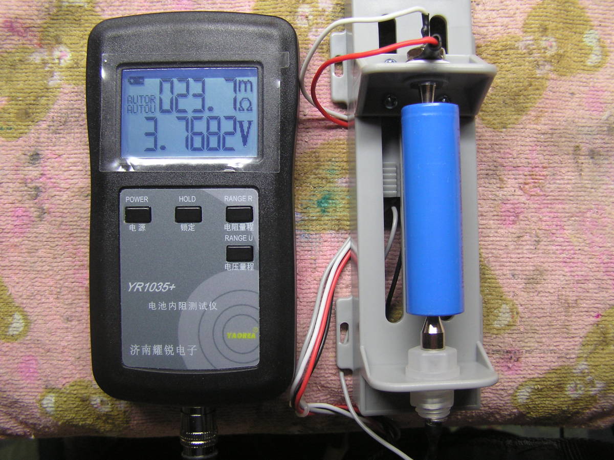 １８６５０ リチウムイオン電池 １０本セット ３０ｍΩ　4.13～4.16V　（送料込み）_画像5