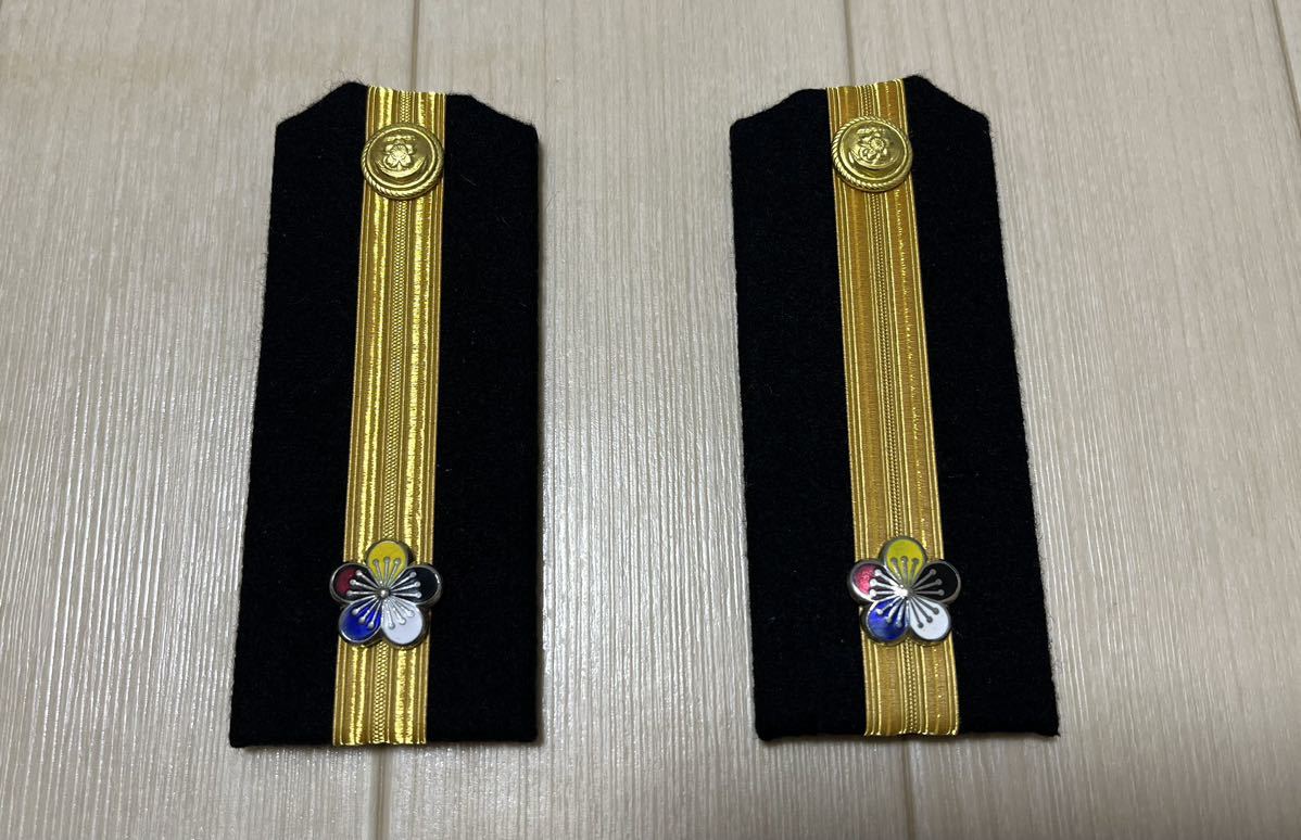 満洲国海軍　海軍少尉肩章　貴重レプリカ　美品_画像1