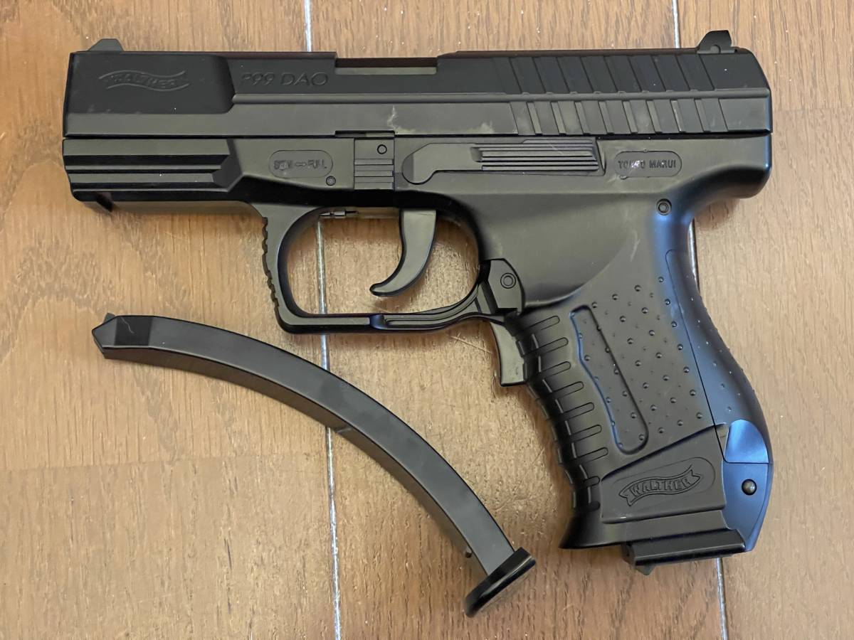 東京マルイ　ワルサー　P99　DAO　WALTHER　電動ブローバック　フルオート　10歳以上　修理品　動作確認済み　ジャンク品_画像1