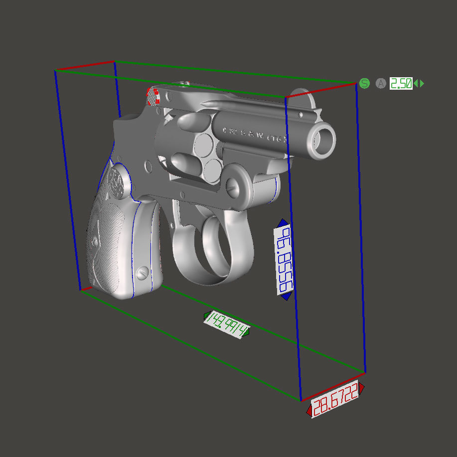 最中庵製　S&W .32 safety hammerless モデルガン　組立キット　試作品_画像7