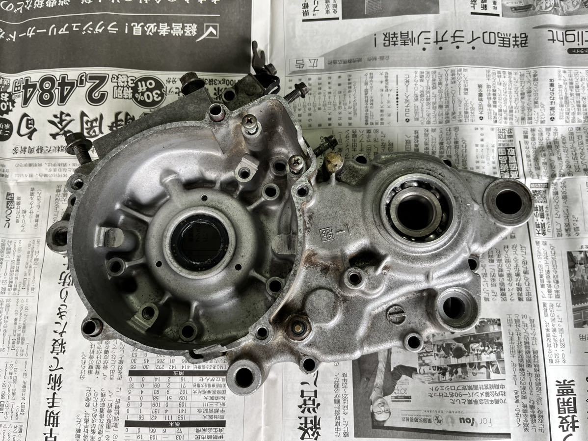 Kawasaki カワサキ KDX125SR クランクケース 左側の画像1