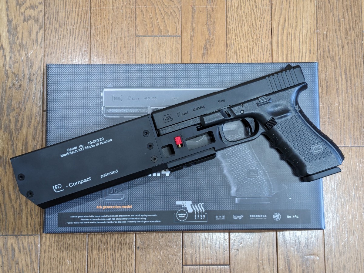東京マルイ グロック17 gen4 +FD917タイプサプレッサー 東京 東京マルイ グロック17 gen4 +FD917タイプサプレッサー 東京