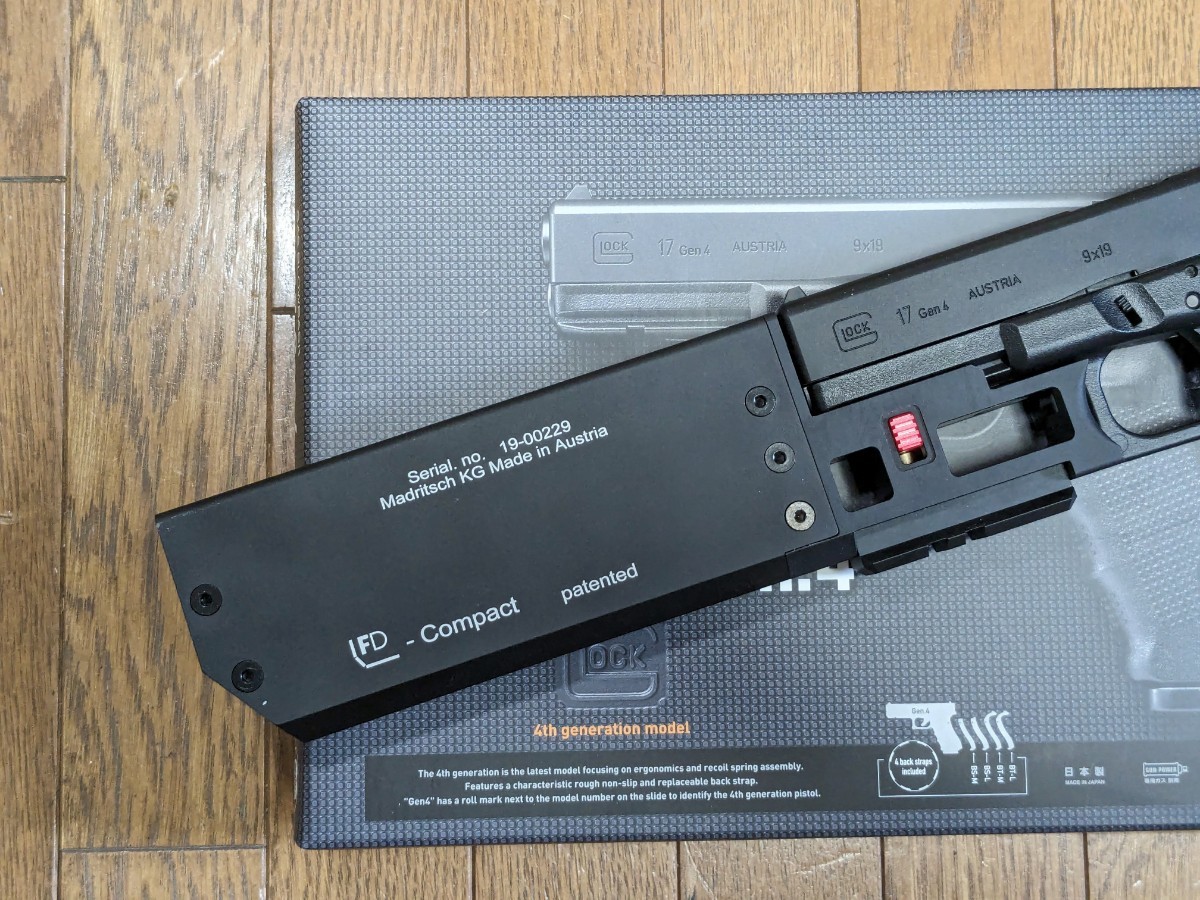 東京マルイ グロック17 gen4 +FD917タイプサプレッサー 東京 東京マルイ グロック17 gen4 +FD917タイプサプレッサー 東京