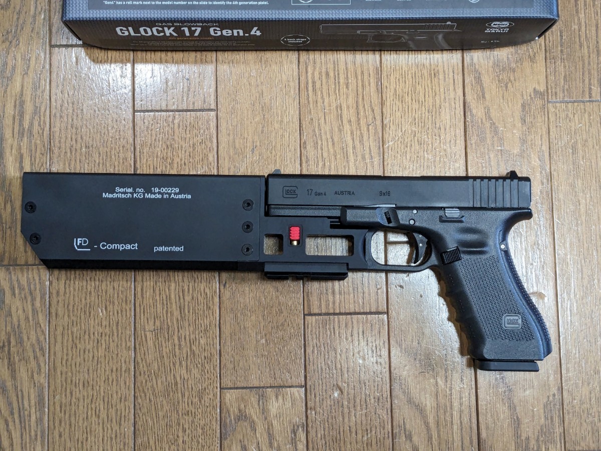 東京マルイ グロック17 gen4 +FD917タイプサプレッサー 東京 東京マルイ グロック17 gen4 +FD917タイプサプレッサー 東京