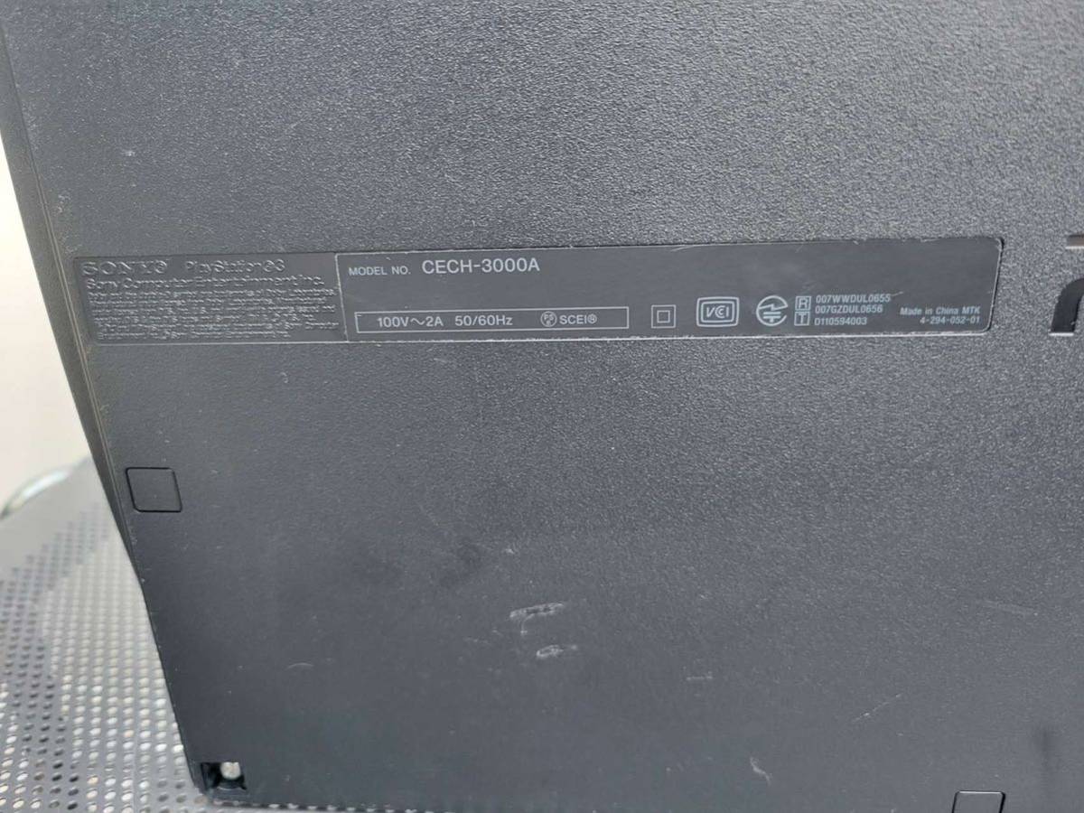 SONY PlayStation3 CECH-3000A (HDD160GB) 動作確認済み (0.6)_画像9