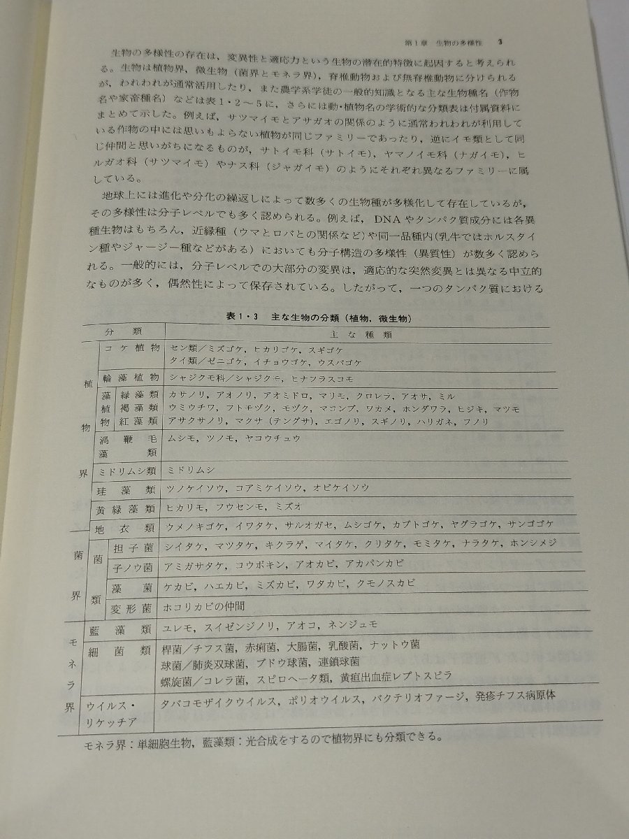 生物資源とその利用第2版　天野卓/石島芳郎/一谷勝之/上埜喜八/大石考雄/永島俊夫/横濱道成　三共出版【ac02g】_画像5