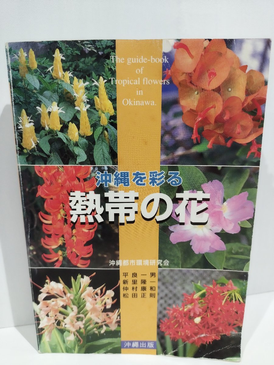 沖縄を彩る 熱帯の花　沖縄都市環境研究会　平良一男/新里隆一/仲村康和/松田正則　沖縄出版【ac03d】_画像1