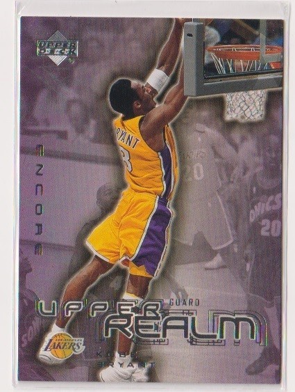 2000-21 Upper Deck Encore Kobe Bryant Upper Realm card_画像1