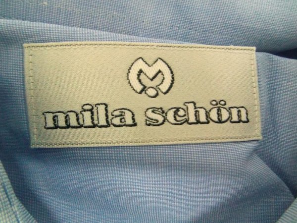 mila schon Mila Schon мужской рубашка с длинным рукавом бледно-голубой 