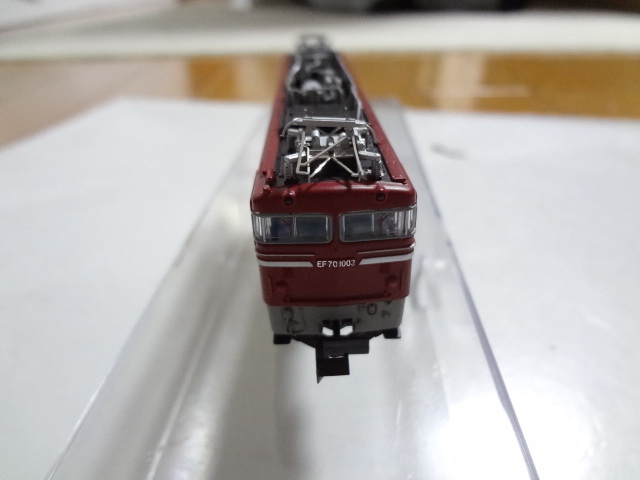 新品同様★マイクロエース A0212 国鉄EF70-1003 電気機関車 走行動作確認済 ヘッドマーク付き MICRO ACE Nゲージ 鉄道模型 送料350円_画像5