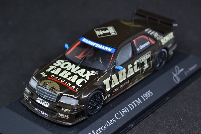 MINICHAMPS 1/43 Mercedes C-Class Presentation DTM 1995 J.v.Ommen ミニチャンプス メルセデスベンツ プレゼンテーション 絶版 希少_画像1