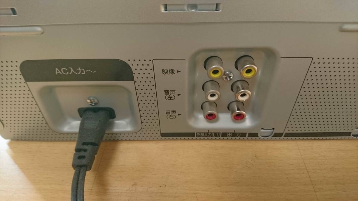 【美品】Panasonic ビデオデッキ NV-HV70G-S リモコン　取扱説明書付き パナソニック VHS　ビデオ_画像7