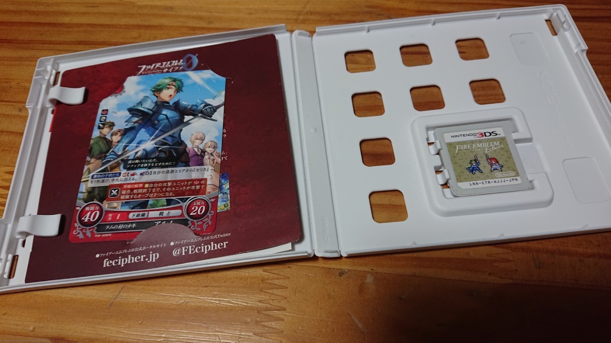 3DS ファイアーエムブレム エコーズ もうひとりの英雄王 カードあり 同梱可の画像2