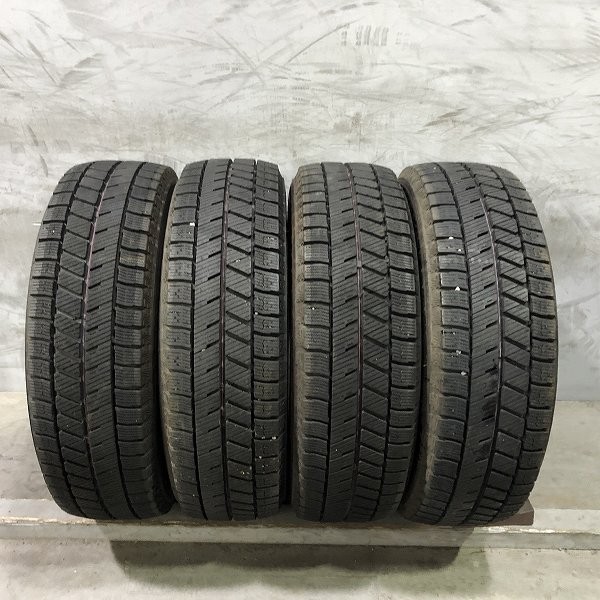 (PW5J058) 155/65R13 73Q BRIDGESTONE BLIZZAK VRX3 2022年 4本 スタッドレスタイヤ 送料無料_画像1