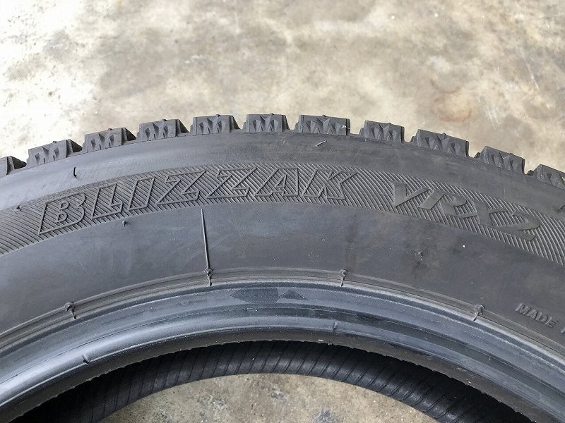 ★保管袋付★(PW5L051) 155/65R14 75Q BRIDGESTONE BLIZZAK VRX2 2021年 1本 スタッドレスタイヤ 送料無料_画像2